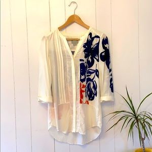 Maeve Button Up Blouse- Beautiful!